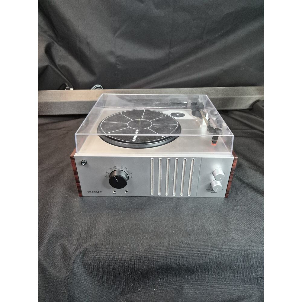 CROSLEY CR6017A-MA PLAYER 3-SPEED TURNTABLE WITH PORTABLE AUDIO INPUT (MAHOGANY)